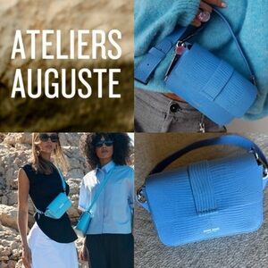 Limited Edition Ateliers Auguste Lizard Embossed Roquette Belt Bag